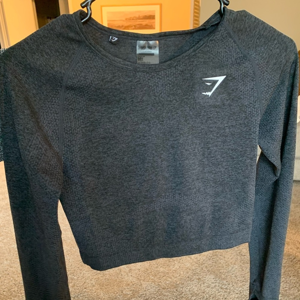 Gymshark vital seamless longsleeve small crop